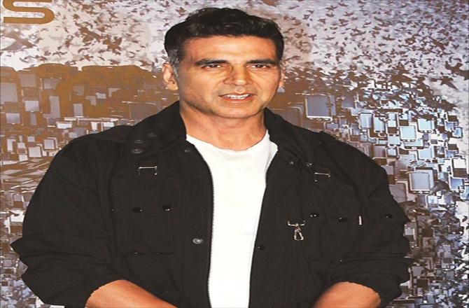 Actor Akshay Kumar of the film industry